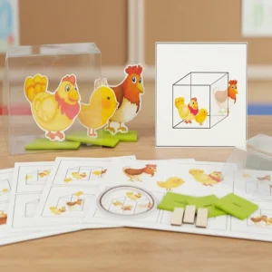 Jouets Mémoire Coq