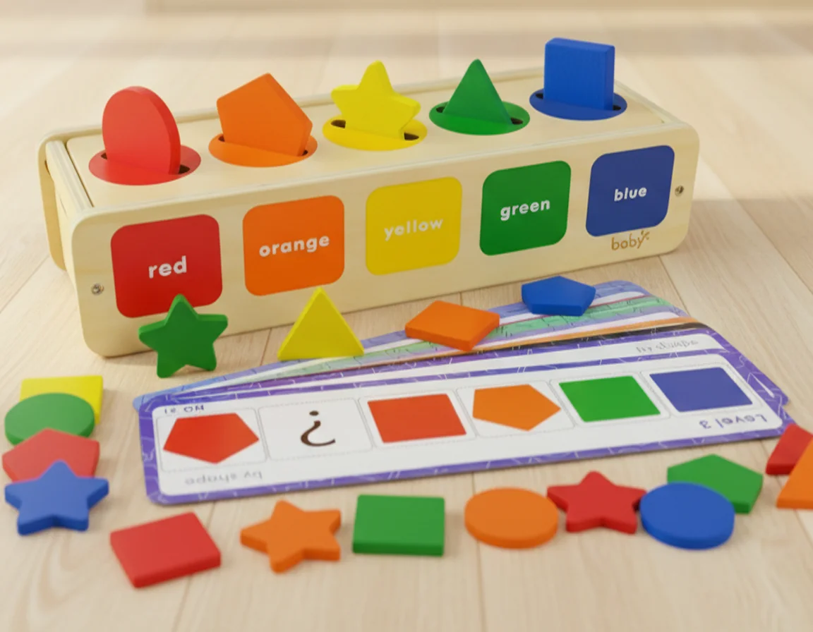 Wooden Sorting Box