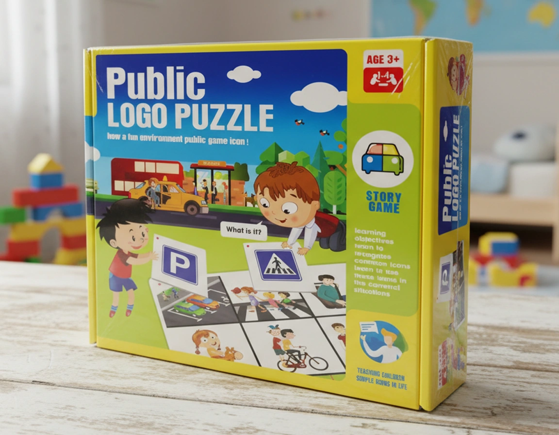 public logo puzzle