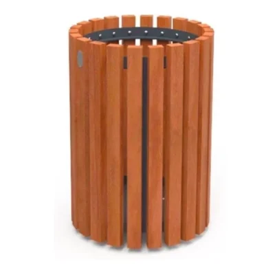 Corbeille en bois avec seau SALOU URB-C004