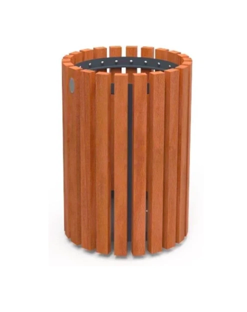 Corbeille en bois avec seau SALOU URB-C004