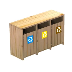 Poubelle urbaine PICCO 3P URB-C012