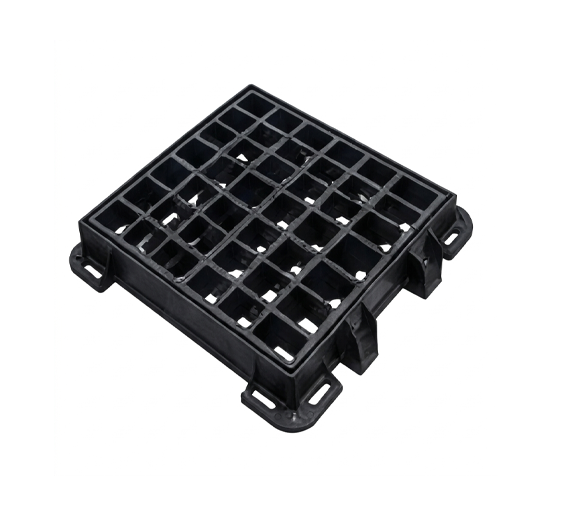 GRILLE PLATE ARTICULEE AVEC CADRE