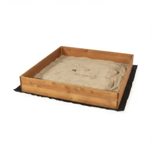 Bac à Sable Bois + Tapis et bâche Loeva