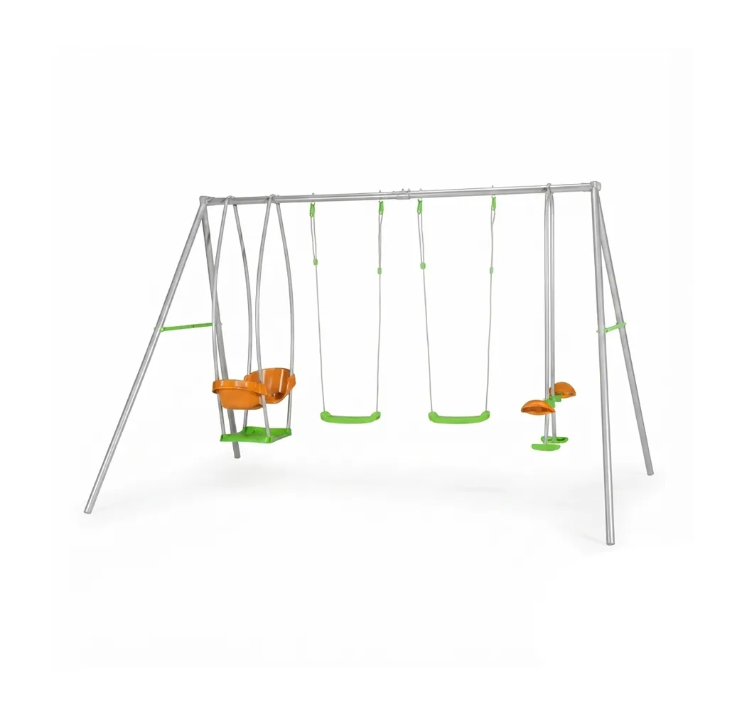 Portique Balançoire Métal Axion 2,20m Jade